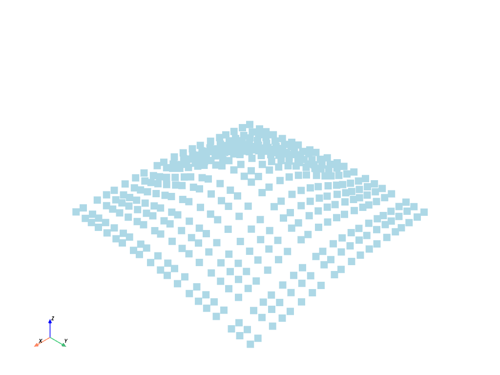 d create tri surface